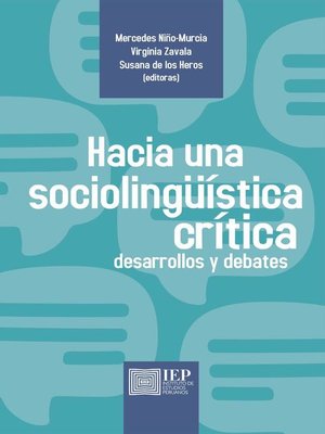 cover image of Hacia una sociolingüística crítica
